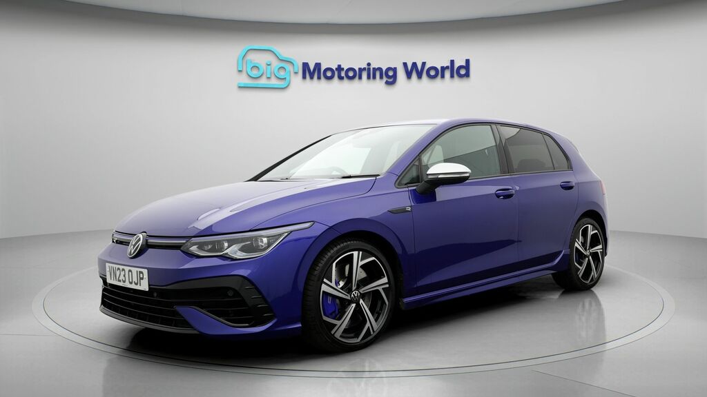 Volkswagen Golf R VN23OJP Blue #3