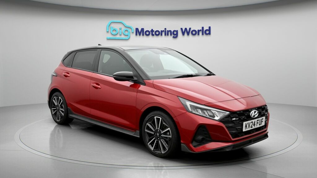 Hyundai I20 N Line Red