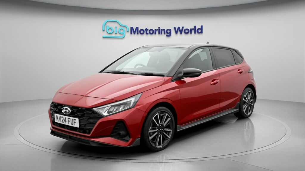 Hyundai I20 N Line Red #3