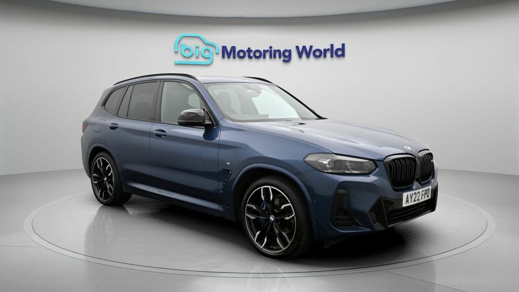 BMW X3 M40d Mhev AY22FPO Blue