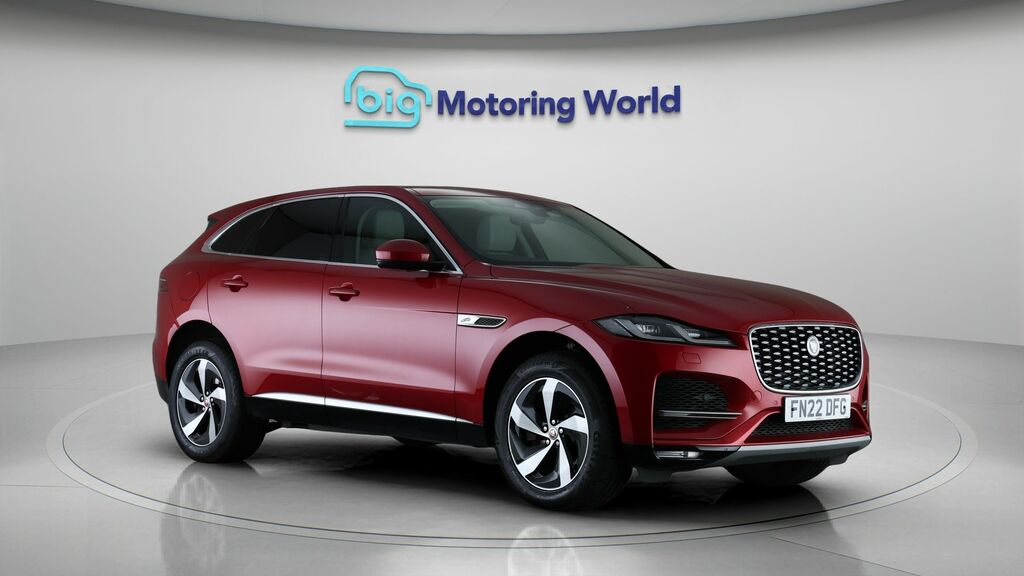 Jaguar F-Pace S Red
