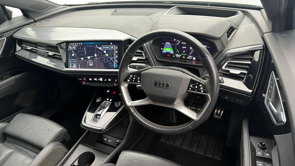 Audi Q4 E Tron S Line Black