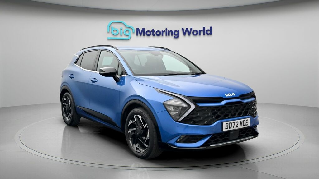 Kia Sportage Gt-line BD72MDE Blue