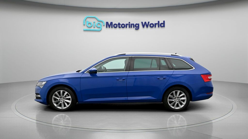Skoda Superb Se Technology Blue #4