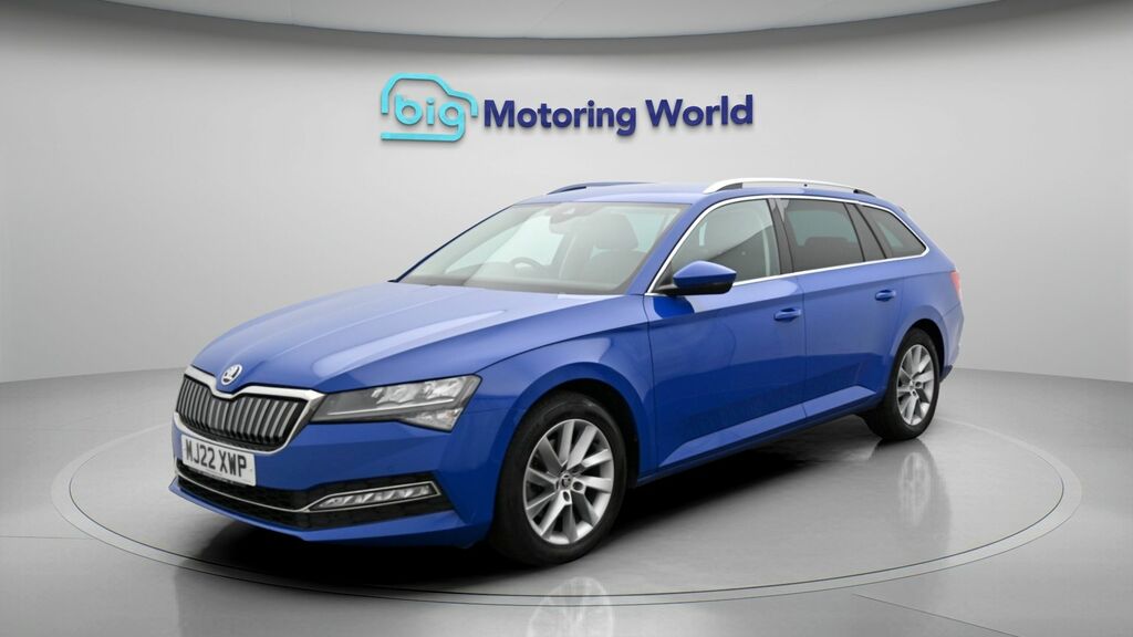 Skoda Superb Se Technology Blue #3