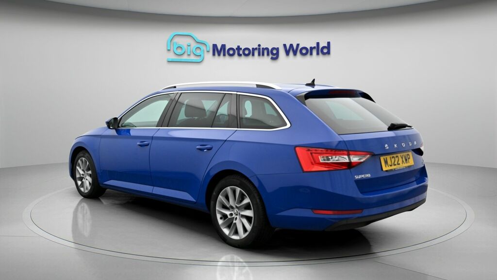 Skoda Superb Se Technology Blue #5