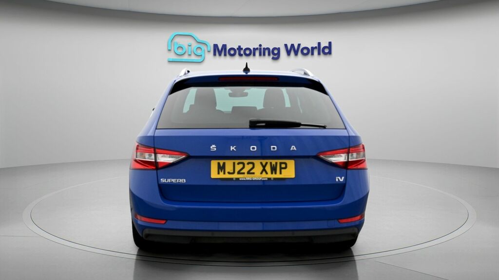 Skoda Superb Se Technology Blue #6