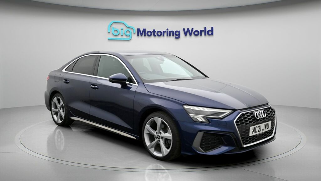 Audi A3 S Line MC21JWU Blue