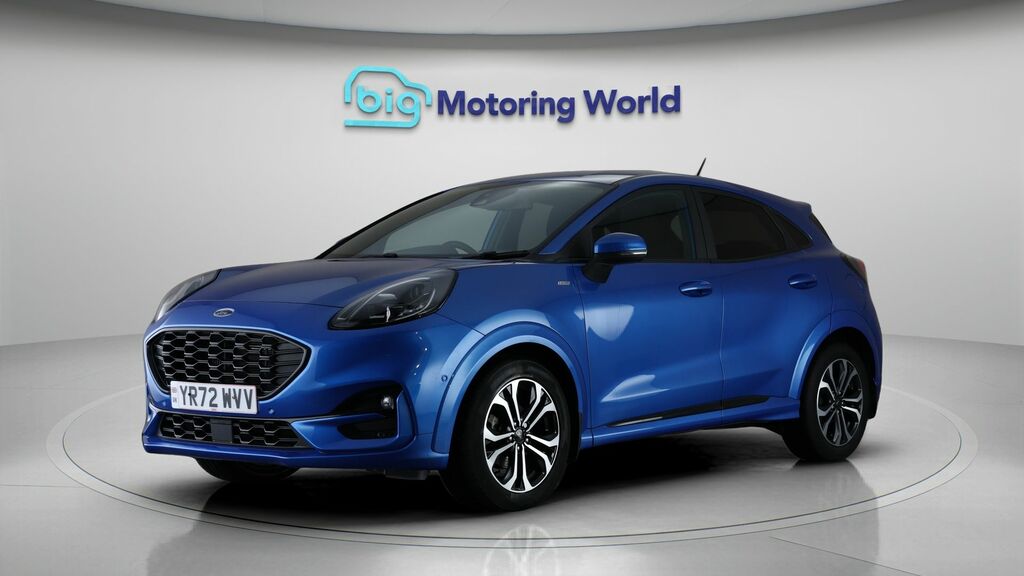 Ford Puma St-line YR72WVV Blue #3