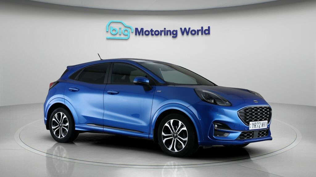 Ford Puma St-line YR72WVV Blue