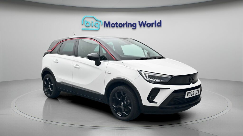 Vauxhall Crossland Gs WD23JZW White