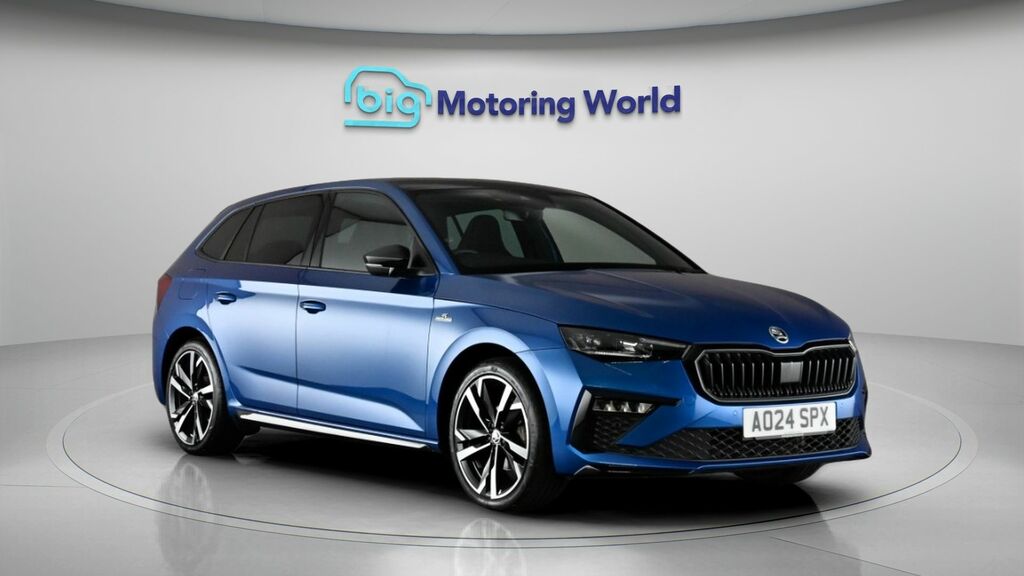 Skoda Scala Monte Carlo Blue