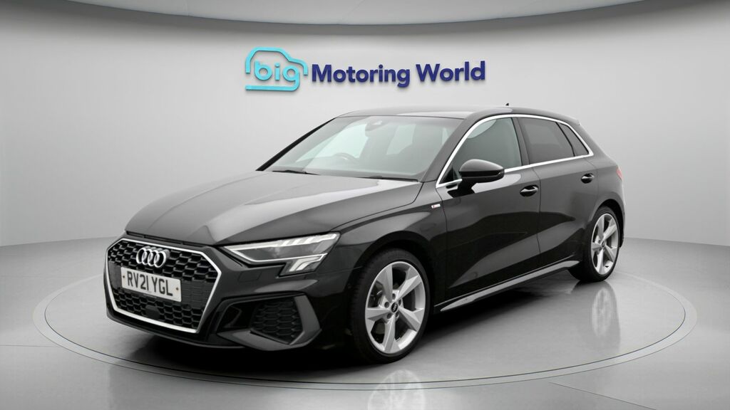 Audi A3 S Line RV21YGL Black #3