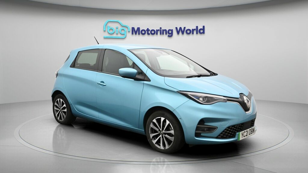 Renault Zoe Gt Line Blue