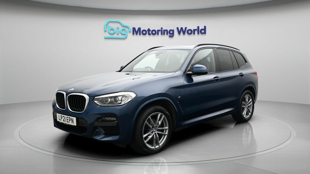 BMW X3 M M Sport Blue #3