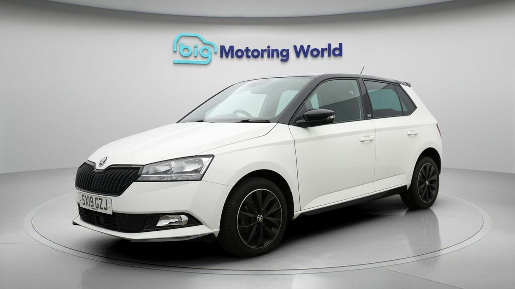 Skoda Fabia Monte Carlo White #3