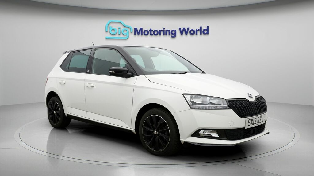 Skoda Fabia Monte Carlo White