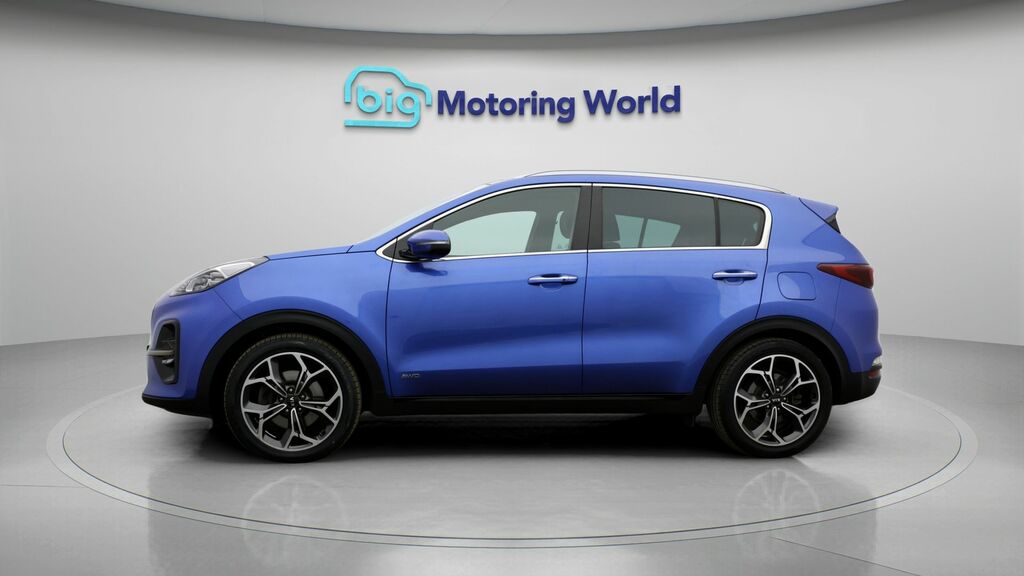 Kia Sportage Gt-line S KR71CUH Blue #4