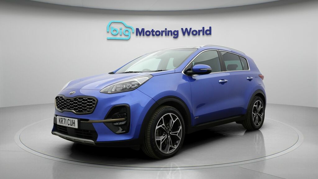 Kia Sportage Gt-line S KR71CUH Blue #3