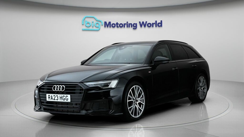 Audi A6 Avant Black Edition Black #3