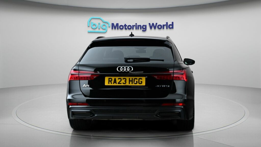 Audi A6 Avant Black Edition Black #6