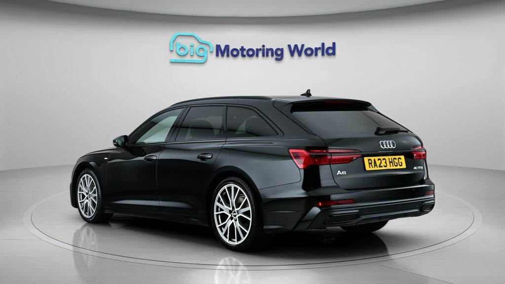 Audi A6 Avant Black Edition Black #5