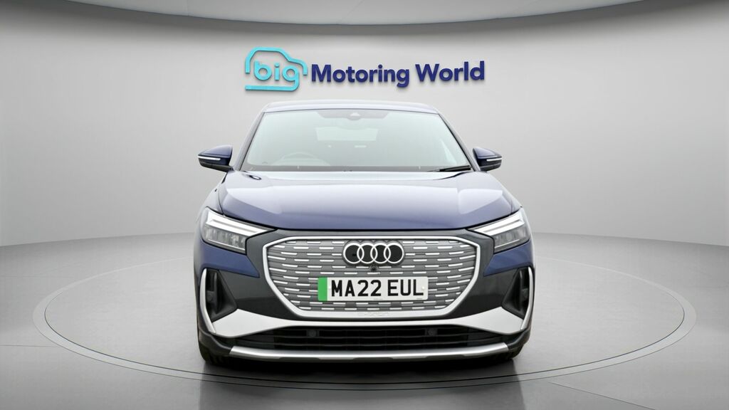 Audi Q4 E Tron S Line Blue #2