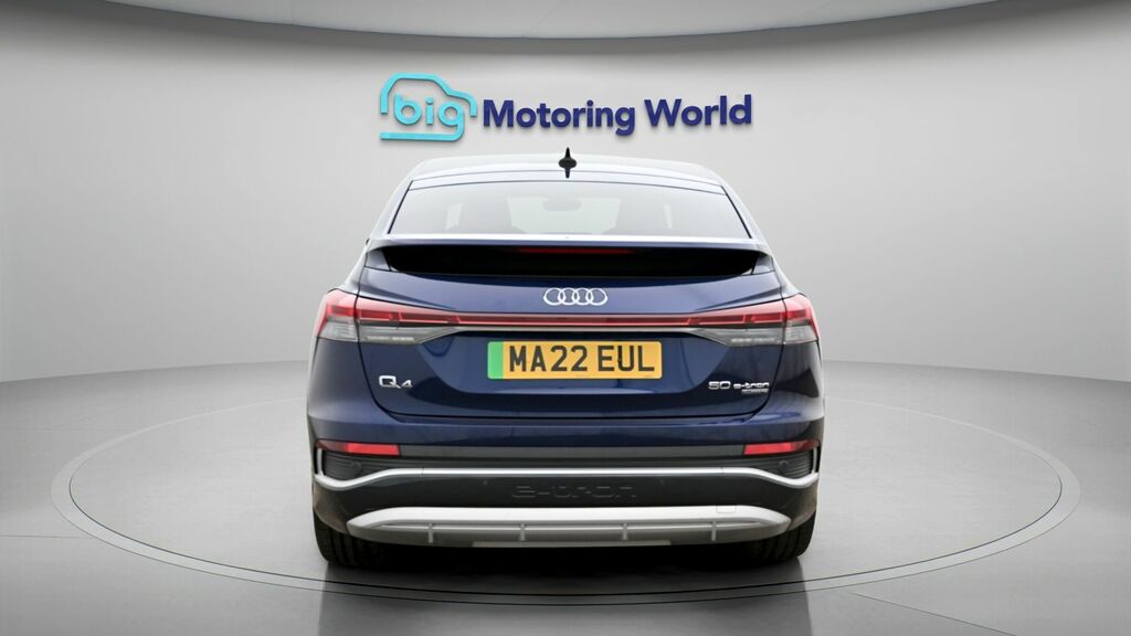 Audi Q4 E Tron S Line Blue #6