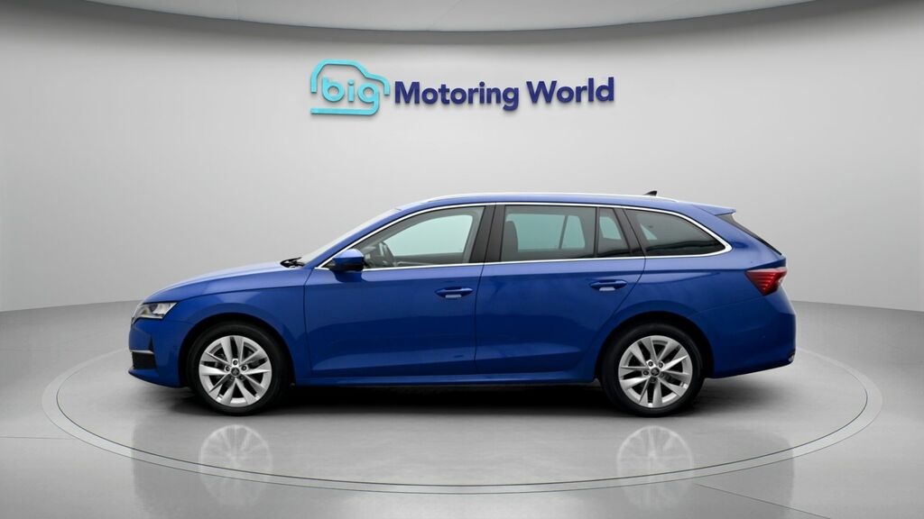 Skoda Octavia Se L Blue #4