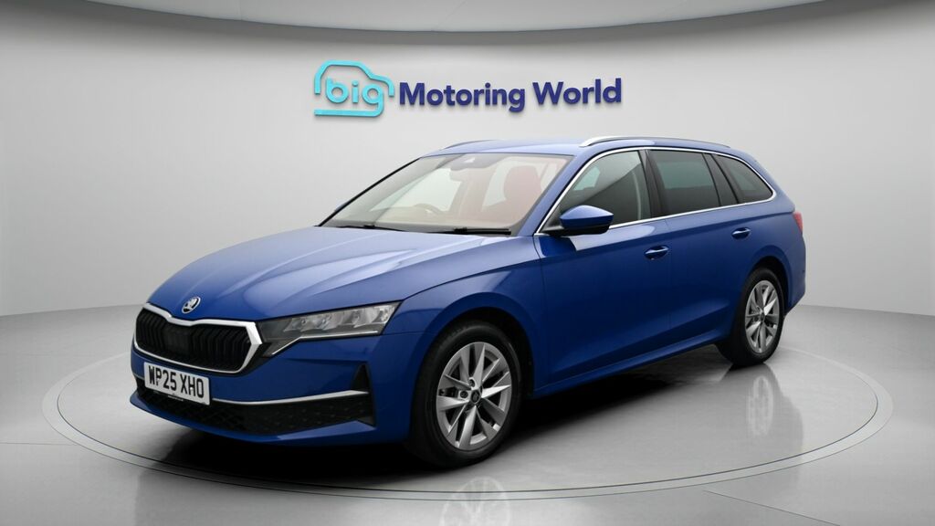 Skoda Octavia Se L Blue #3