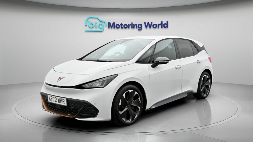 Cupra Born V2 White #3