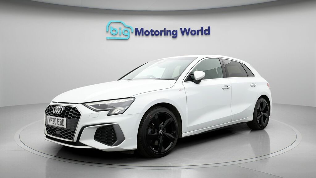 Audi A3 S Line WP20EBD White #3