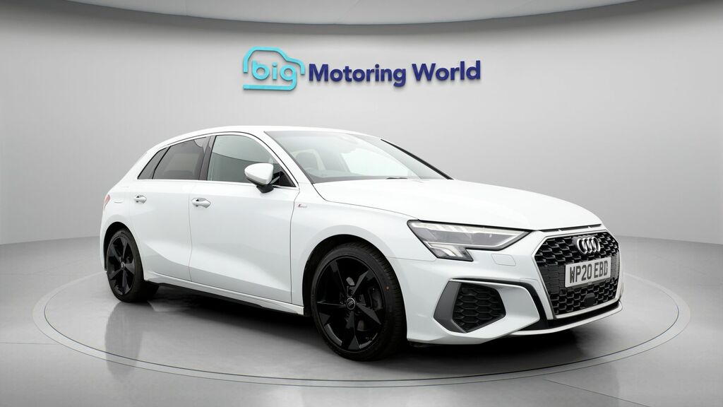 Audi A3 S Line WP20EBD White