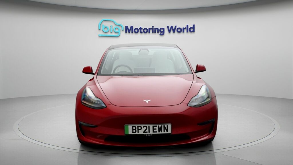 Tesla Model 3 Performance Red #2