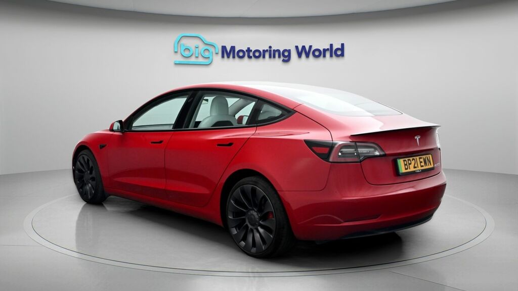 Tesla Model 3 Performance Red #5