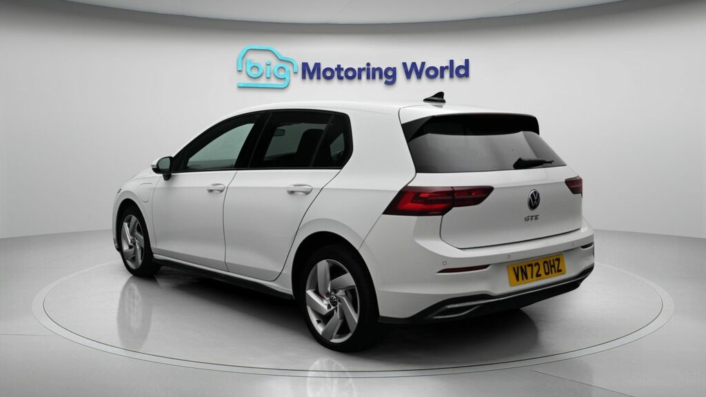 Volkswagen Golf Gte VN72OHZ White #5