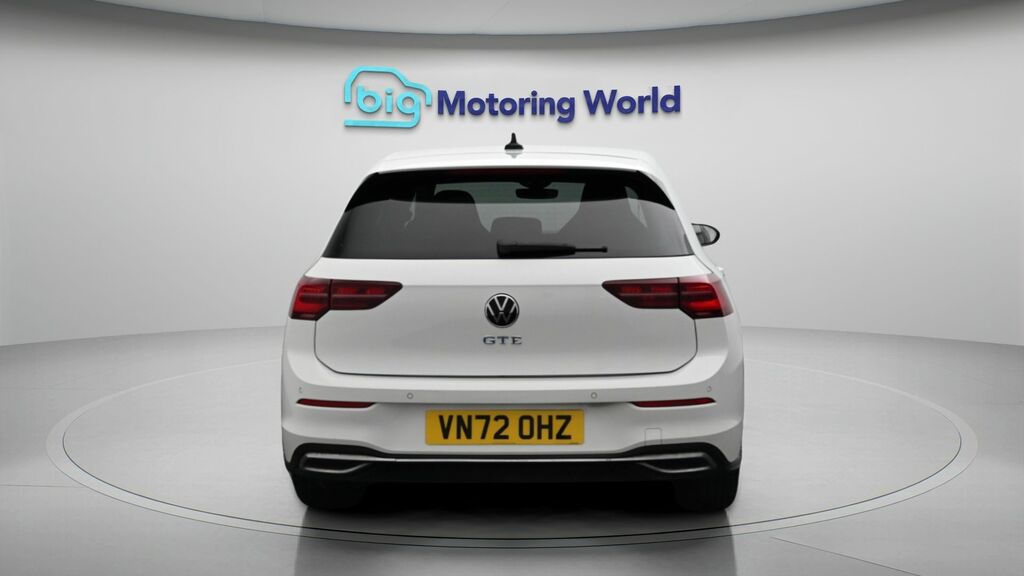 Volkswagen Golf Gte VN72OHZ White #6