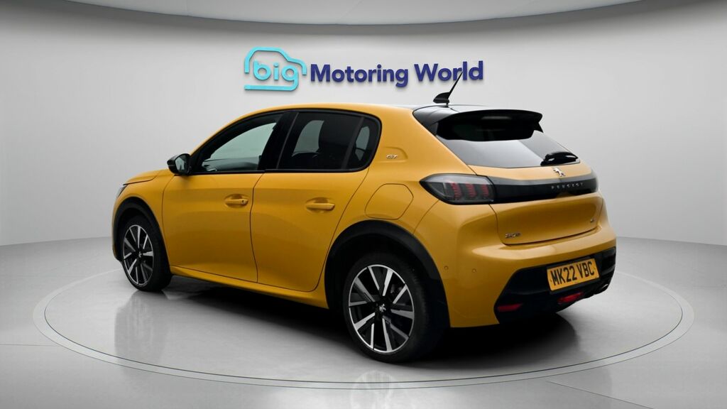 Peugeot 208 Gt MK22VBC Yellow #5