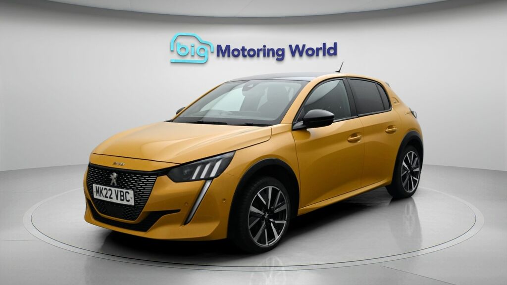 Peugeot 208 Gt MK22VBC Yellow #3