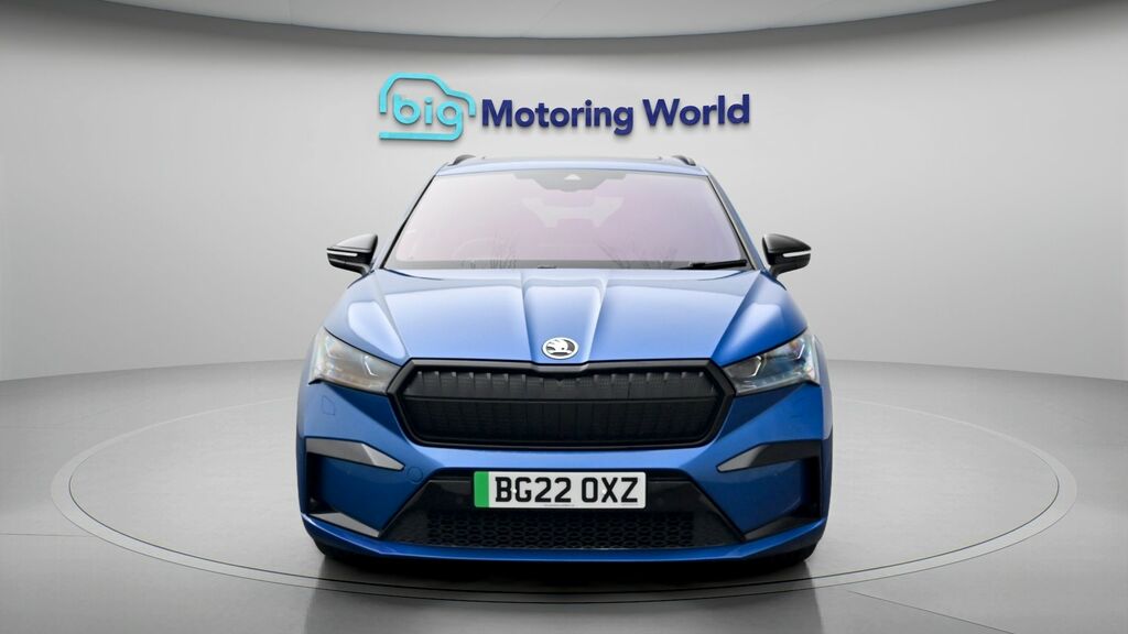Skoda ENYAQ 80 Sportline Blue #2