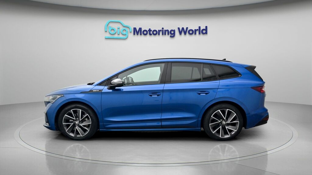 Skoda ENYAQ 80 Sportline Blue #4