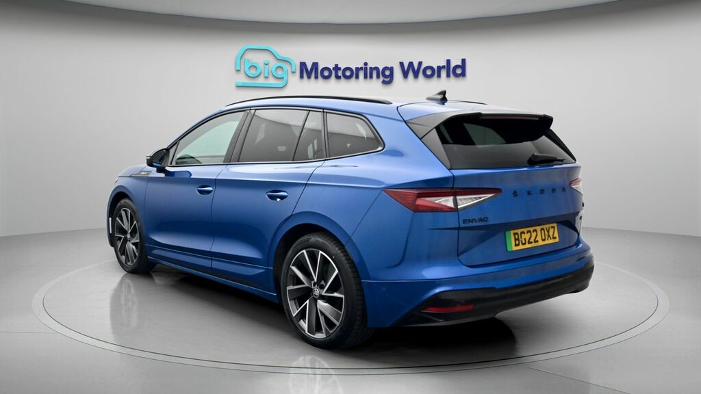 Skoda ENYAQ 80 Sportline Blue #5