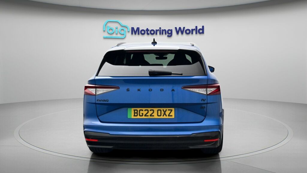 Skoda ENYAQ 80 Sportline Blue #6