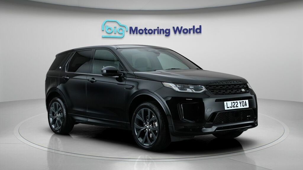 Land Rover Discovery Sport R-dynamic Se Black