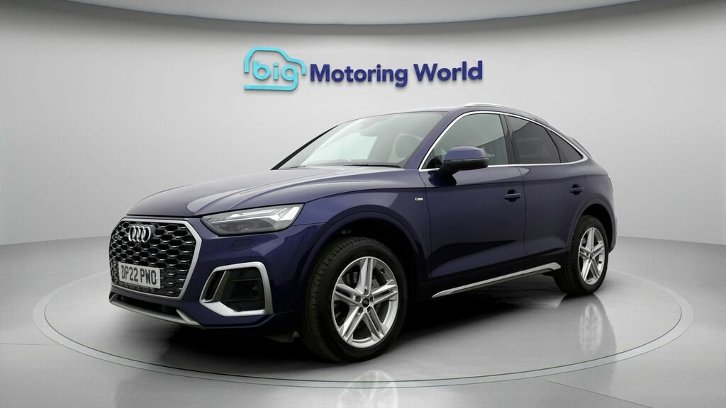 Audi Q5 S Line DP22PWO Blue #3