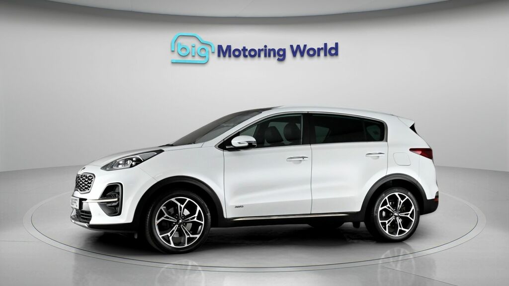 Kia Sportage Gt-line S WU19PFZ White #4