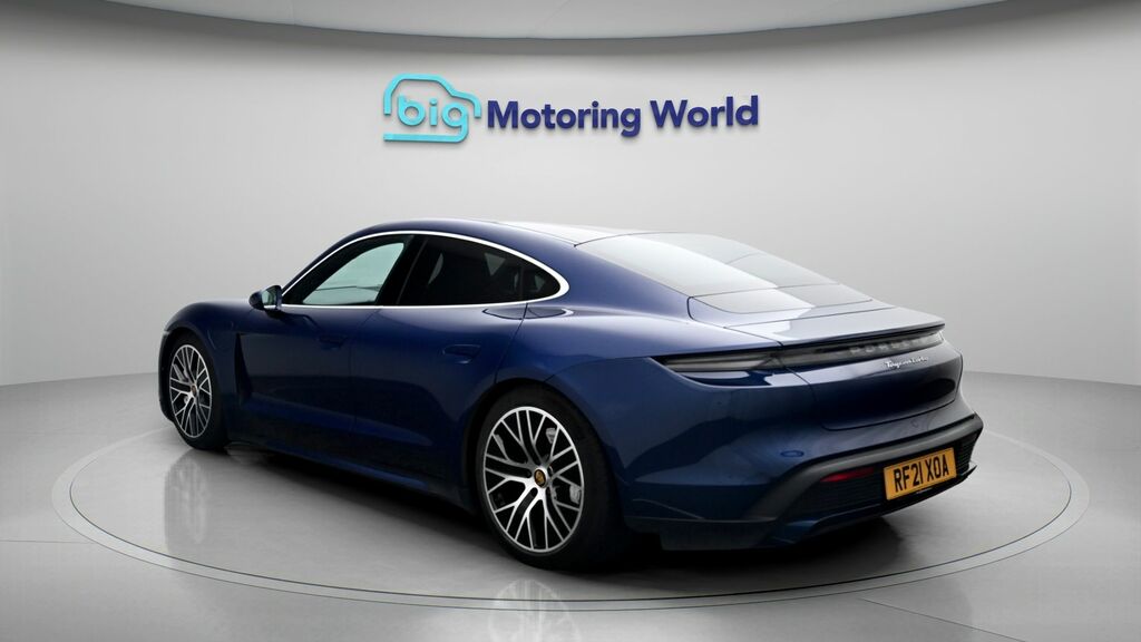 Porsche Taycan Turbo Blue #5