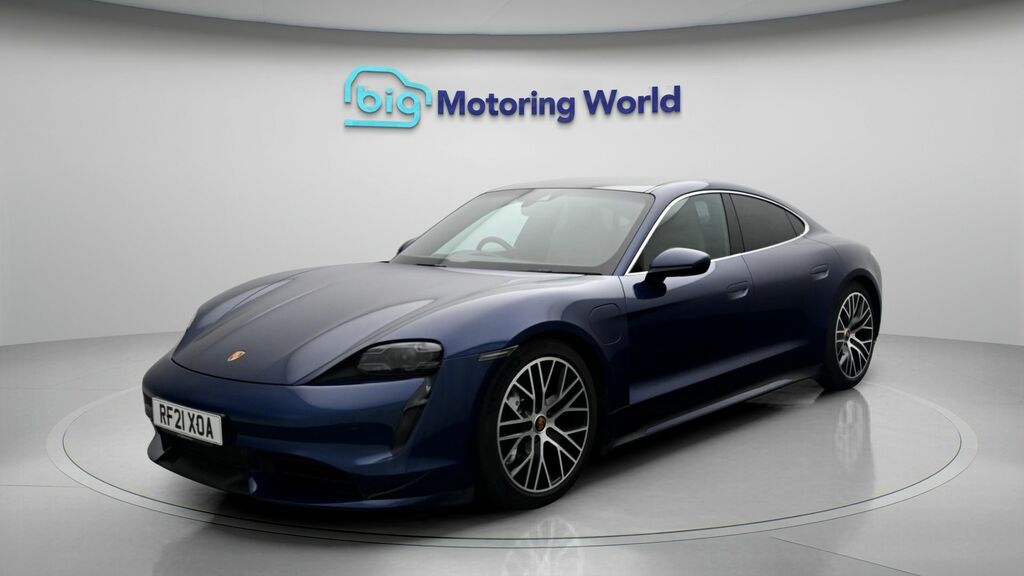 Porsche Taycan Turbo Blue #3