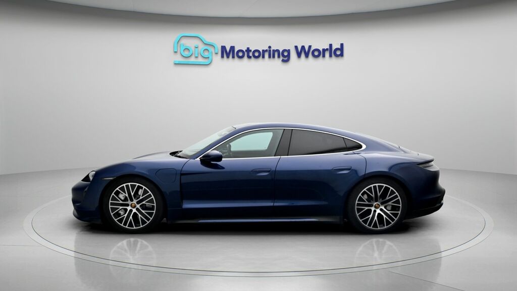 Porsche Taycan Turbo Blue #4