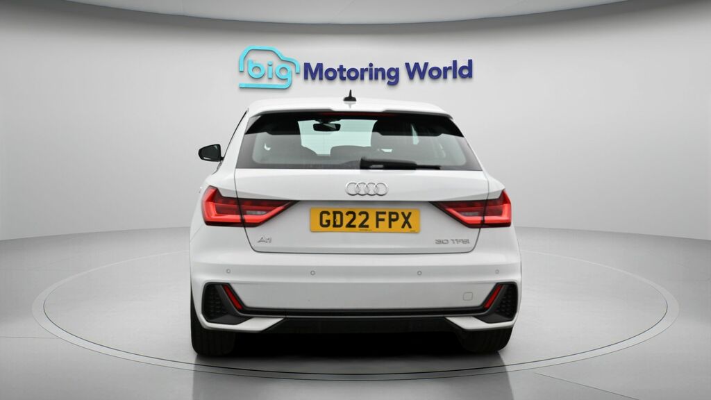 Audi A1 S Line GD22FPX White #6